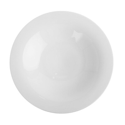 9-inch pure white ceramic cold dish Western pasta plate