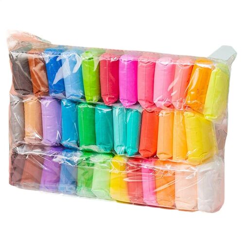 12/24/36pcs Air Dry Clay Set - Non-Toxic Modeling Fun For Ki