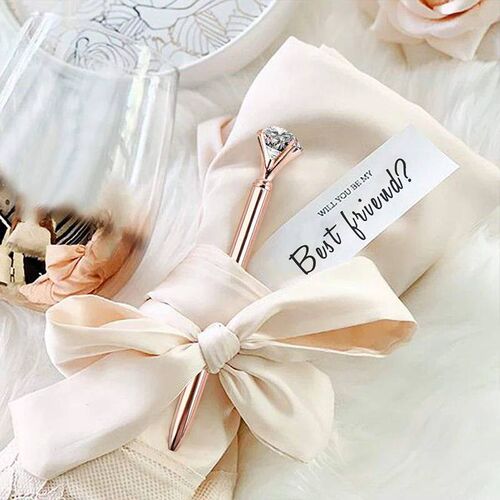 Wedding Guest Book Writing Signing Diamond Pen Bride To Be B