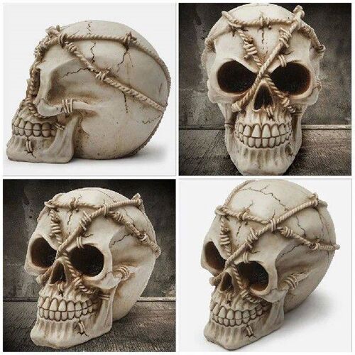 Home Skull Ornament Party Decorations Tabletop Indoor