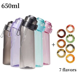 Air Up Flavored Water Bottle  With 7 Fruit Flavor Pods Porta