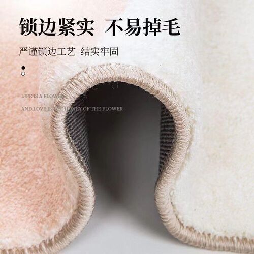 Carpets Plush carpet bedroom rug bedside blanket floor mat