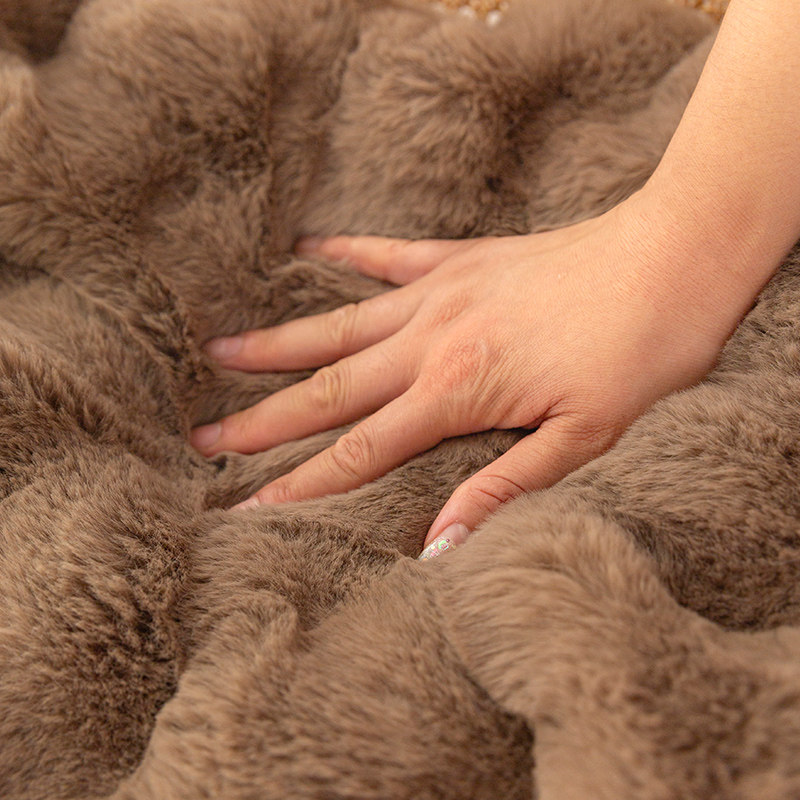 兔兔绒躺椅垫子秋冬季靠背一体摇椅垫子通用加厚折叠椅子懒人椅垫,居家布艺,腰靠垫,淘宝优惠券,粉丝福利购,淘宝优惠卷