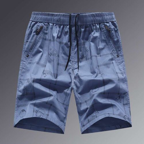 DK03 Summer Thin Loose 5-point Large Pants Home Flower Short