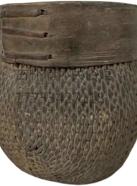 民俗怀旧老物件农村旧农具老木犁独轮车风车辘轳农耕文化装饰摆件