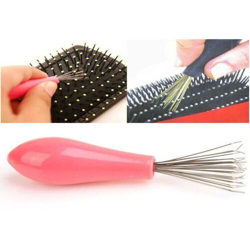 Comb Hair Brush Cleaner Plastic Handle Cleaning Brush Remove