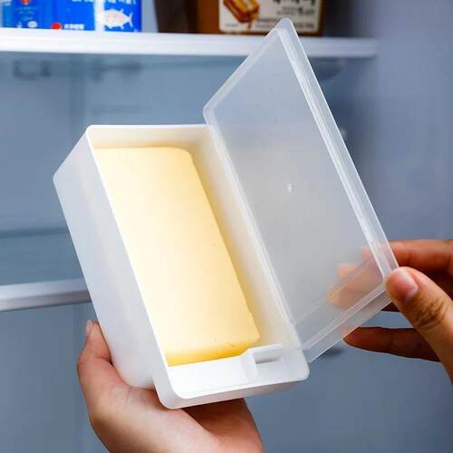 Butter Cheese Storage Box Butter Cutter Box With Lid And Kni