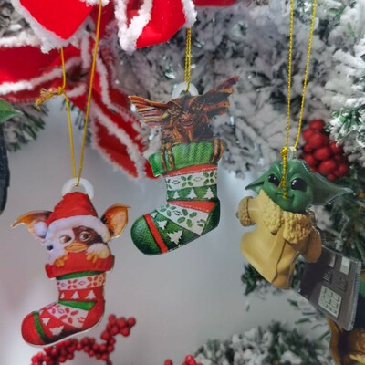 Chrismtas e Pendants Gremlins Fairy Christmas Socks Xmas Orn