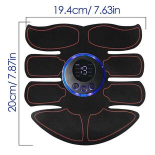 8 Modes EMS Wireless Muscle Stimulator Fitness Trainer ABS A