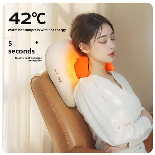 Trapezius Electric Massage Pillow For Neck and Shoulder Wire