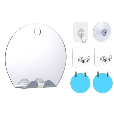 Acrylic Anti Fog Mirror Bathroom Tools Shower Shaving Fogles