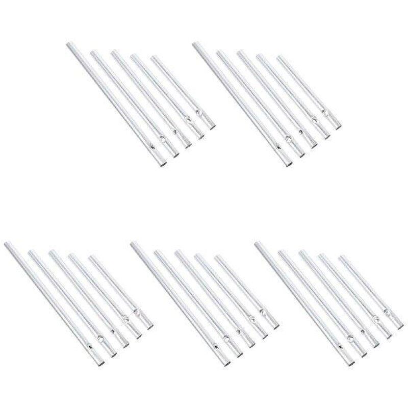 25 Pcs Wind Chime Making Materials 6MM Diameter 7 11 5CM - 实物图