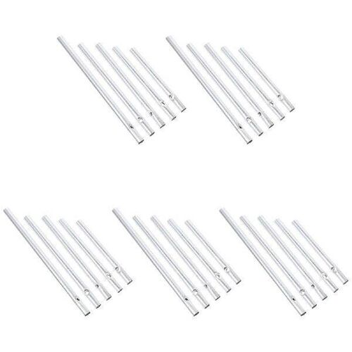 25 Pcs Wind Chime Making Materials 6MM Diameter 7 11 5CM
