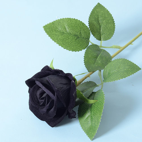 51cm Artificial Flower Flannel Rose Fake Flower Wedding Home