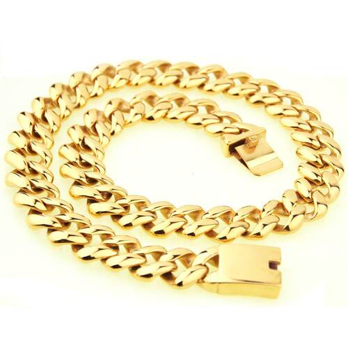 Mens Stainless Steel Titanium Steel Fashion Domineering Thi