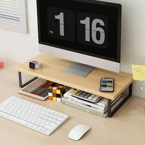Simple storage rack Notebook computer stand desktop computer