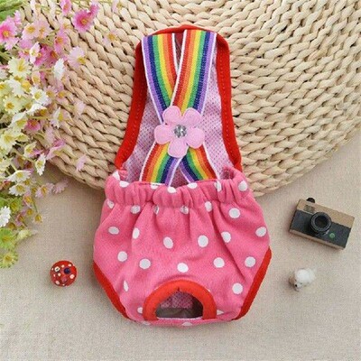 Easy To Wear Polyester Dog Physiological Pants Washable