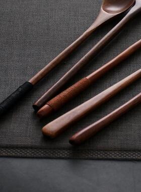 Japanese Wooden Spoon Handcrafted Mixing Tool