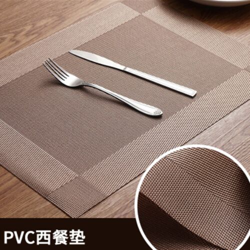 PVC teslin meal mat hotel restaurant placemat table food
