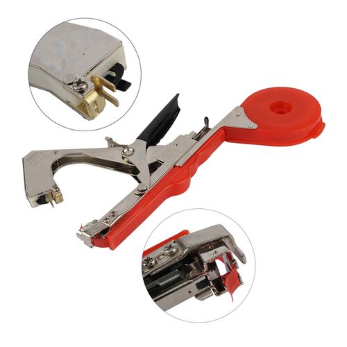 Nursery Vine Stake Tapener Tool Tying Machine Plant Garden P