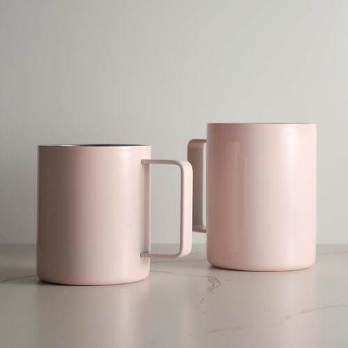Female powder ins316 stainless steel double-layer coffee cup