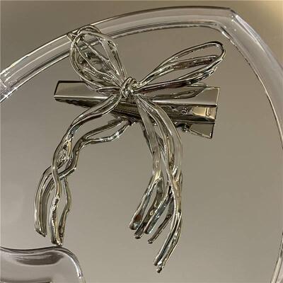 Bow hairpin ins wind geometric big bow exaggerated fashionab