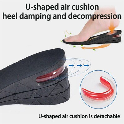 Height Increase Insole Invisible Heightening Template Air Cu