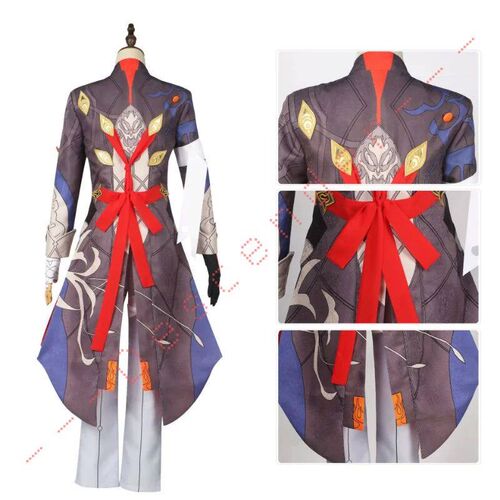 Blade Cosplay Honkai Star Rail Costume Wig Game Uniform Earr