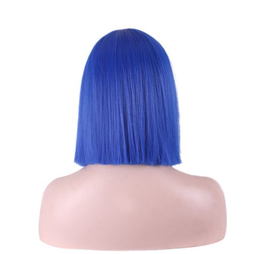 One Size: Princess Cuts Bangs Wig Short Straight Hair Bob Wi