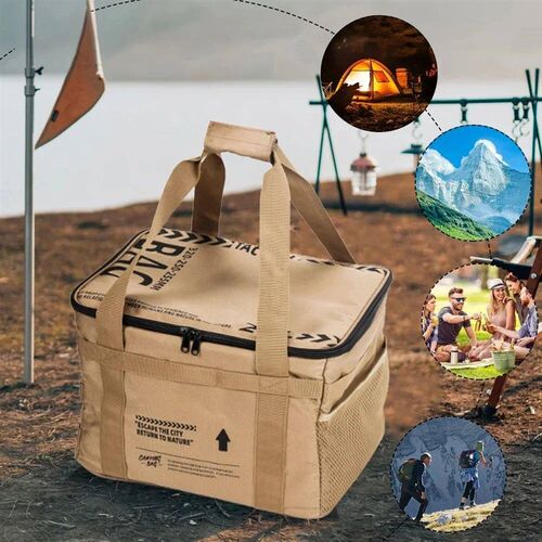 30-42L Tactical Camping Storage Bag Insulated Folding Box Wa