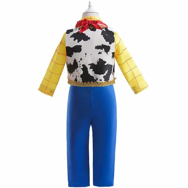 Boys and Girls Disguised Toy Story Woody Jessie Costume - 实物图