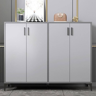 Shoe cabinet Nordic living room dustproof shoes storage rack