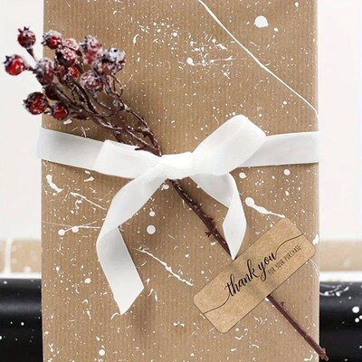 hank You for Your Order ers Kraft Paper Sealing ers Rectangu