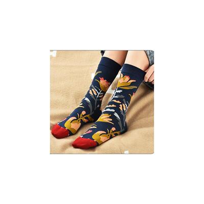 New Couples Trendy Socks Asymmetrical AB Design