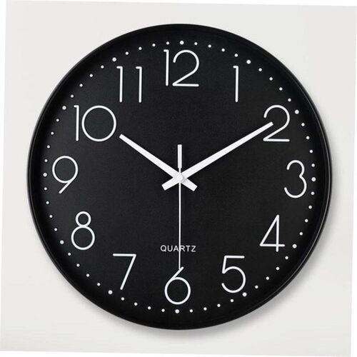10 inches silent wall clock bedroom living room colorful