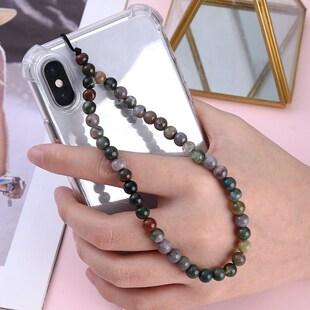Stone Beaded Strap New Telephon Phone Natural Lost 2022 Anti
