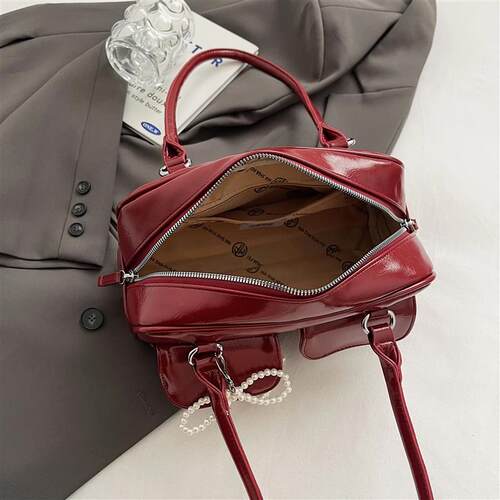 Fashionable Underarm Bow Bag for Women 2024 Korean Edition N