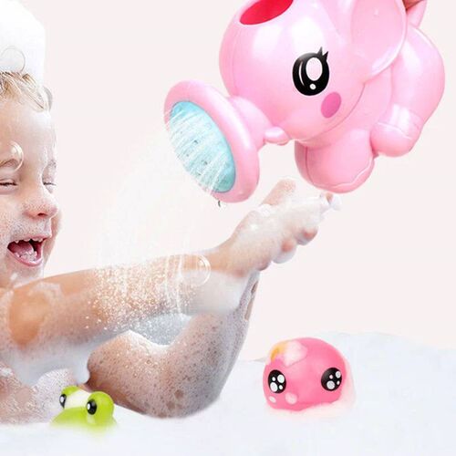 Baby Bath Toys Lovely Plastic Elephant Shape Water Spray for