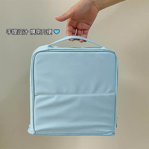 Makeup bag, portable storage bag travel pencil case
