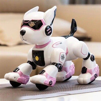 Touch-sensitive Robot Pet Robot Dog Toy with Voice Command