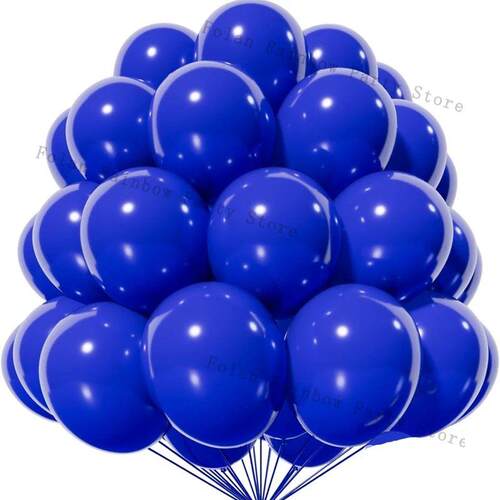 20/50pcs 10inch Matte Latex Balloon White Pink Blue Helium B