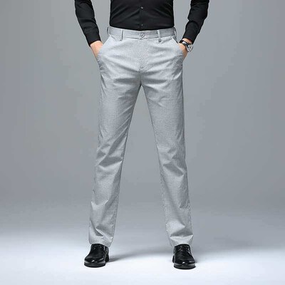 Light Luxury Tencel Linen Casual Pants Mens Spring an Summe