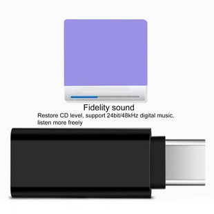 Headphone Jack Adapter Reliable Universal Portable Type-C