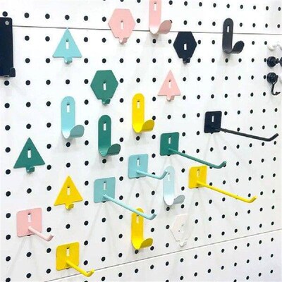 5pcs/set Durable Goods Shelf Slatwall Hook Display Hooks