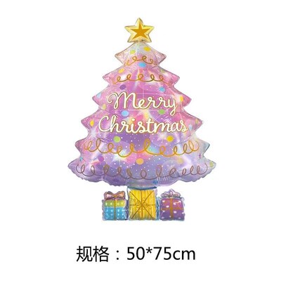 Large Christmas Foil Balloon Santa Snowman Penguin Candy Mer