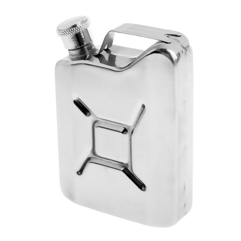 Flasks for Liquor - Stainless Steel Hip Flask - Classic Vint - 实物图