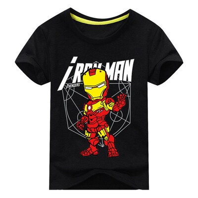 Children Costume Cosplay New Summer Clothes Kids The Ironman