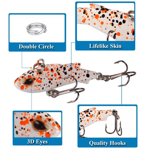 New 4.5cm/4g Long throw Micro object Road Sub bait VIB Subm
