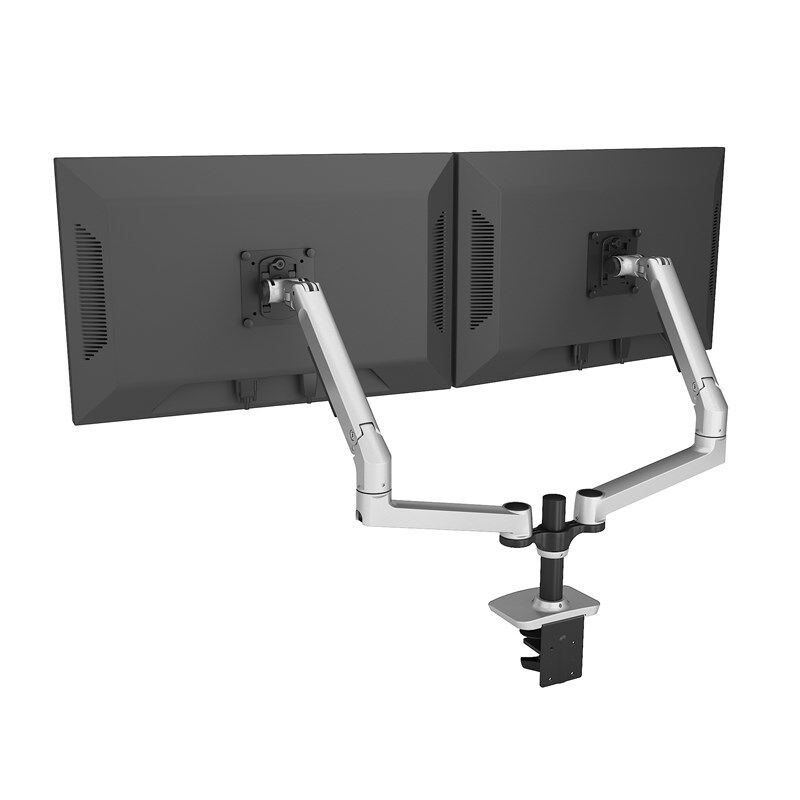 新视纪V6双屏多屏液晶电脑笔记本显示器支架工程上下显示屏挂架