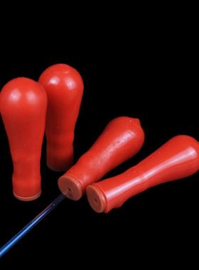 玻璃毛细管胶头红色胶头微量采血管配套用吸头红皮头吸管胶帽